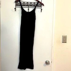 Billabong Black Bodycon Ribbed Dress. Size XS